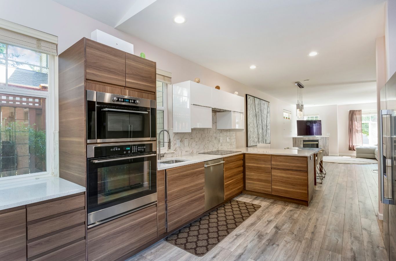 Veglia Remodeling LLC craftsman remodeling a Newbury, MA residence with precise preparation and quality finishes.