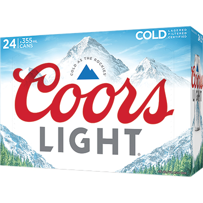 COORS LIGHT - CAN