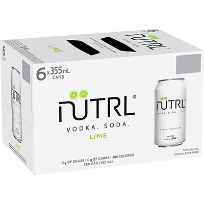NUTRL - VODKA SODA LIME CAN