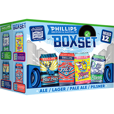 PHILLIPS BREWING - BOX SET MIXED PACK CAN 