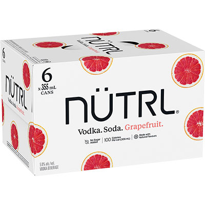 NUTRL - VODKA SODA GRAPEFRUIT CAN