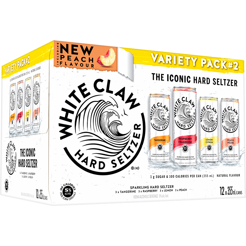 WHITE CLAW VARIETY PACK
