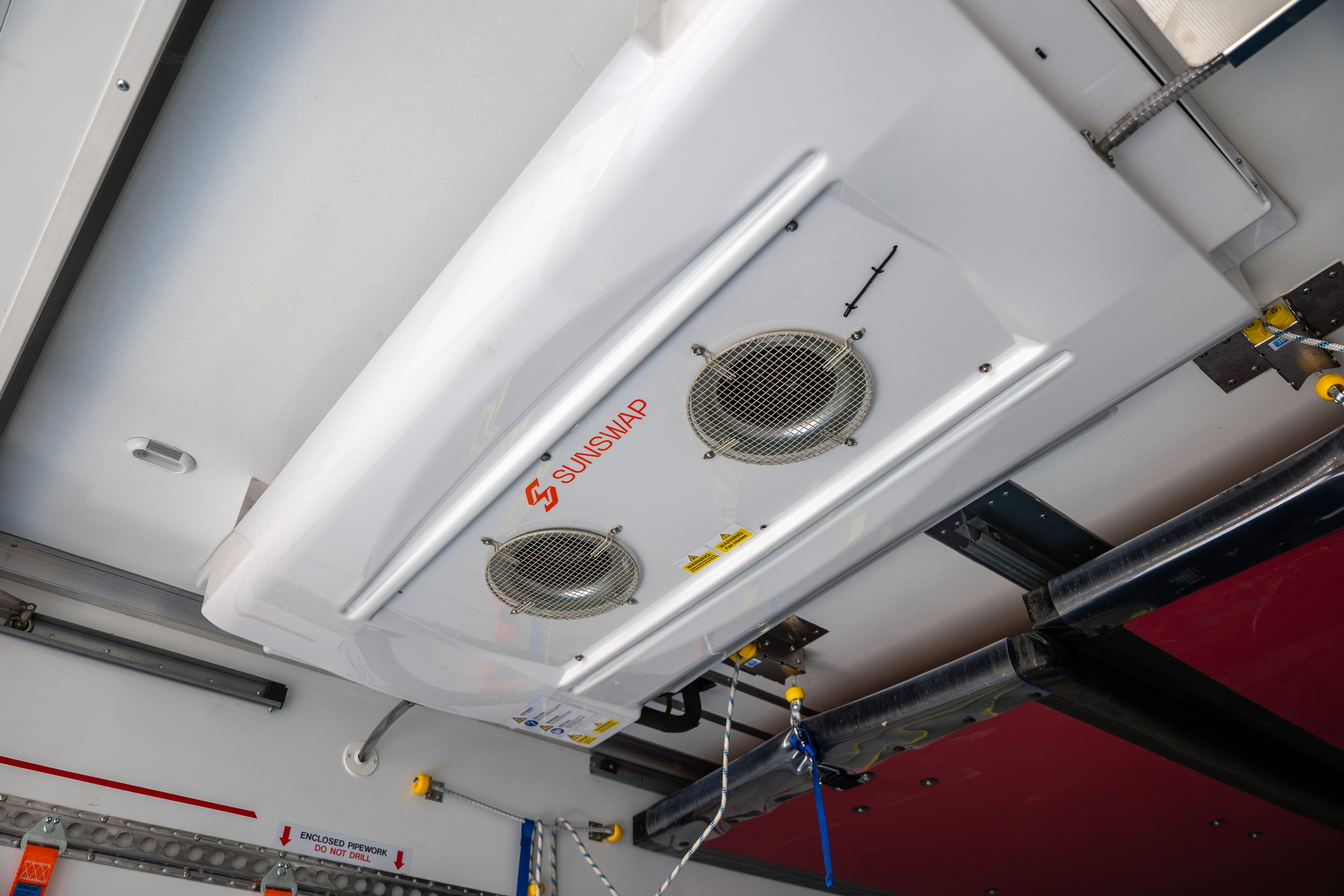 Remote evaporator - Sunswap multi-temperature operation