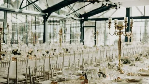 IWE - Italy Wedding Escapes - Villa Rusconi Clerici - Table settings for wedding with candelabra and flowers
