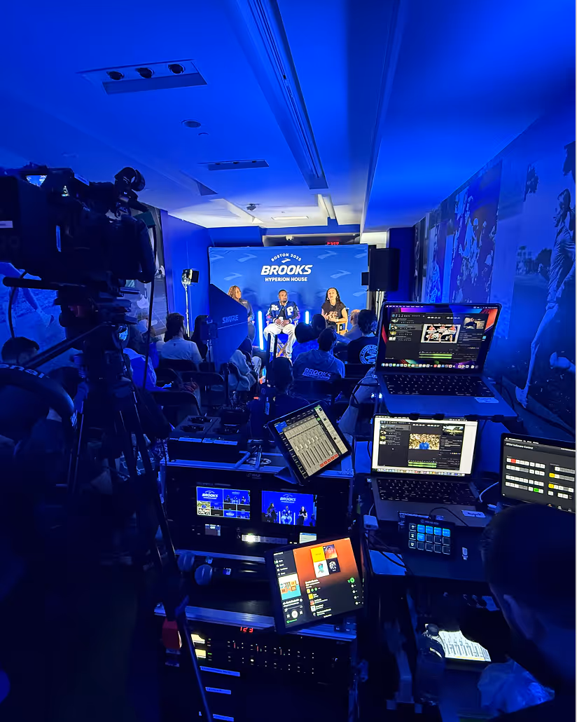 LOOK crew at an event 