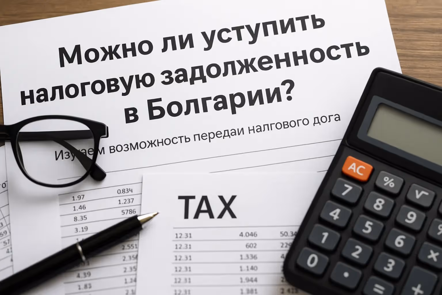Можно ли передать свой налоговый долг другому в Болгарии?