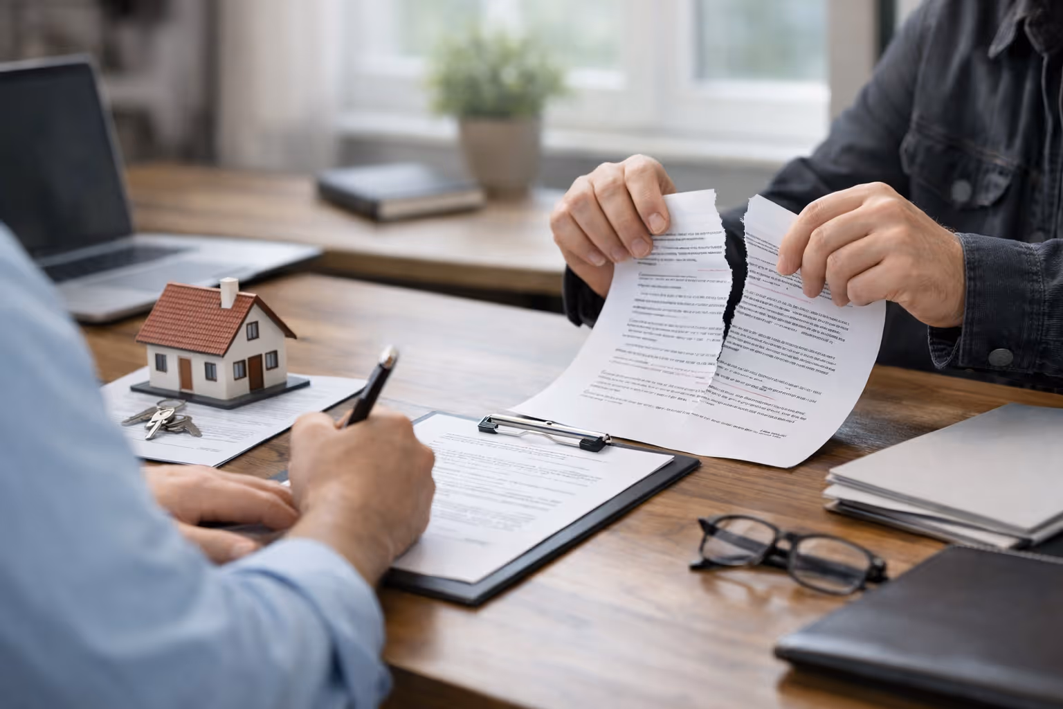 Как да разваля предварителен договор за покупка на имот?