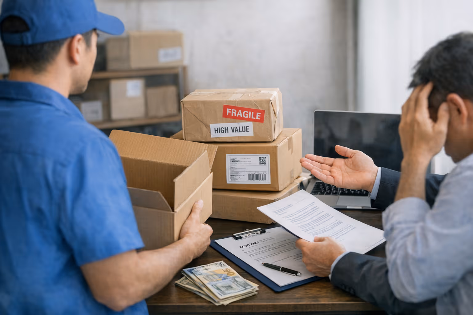 Изгубена куриерска пратка с висока стойност – кой носи имуществената отговорност?