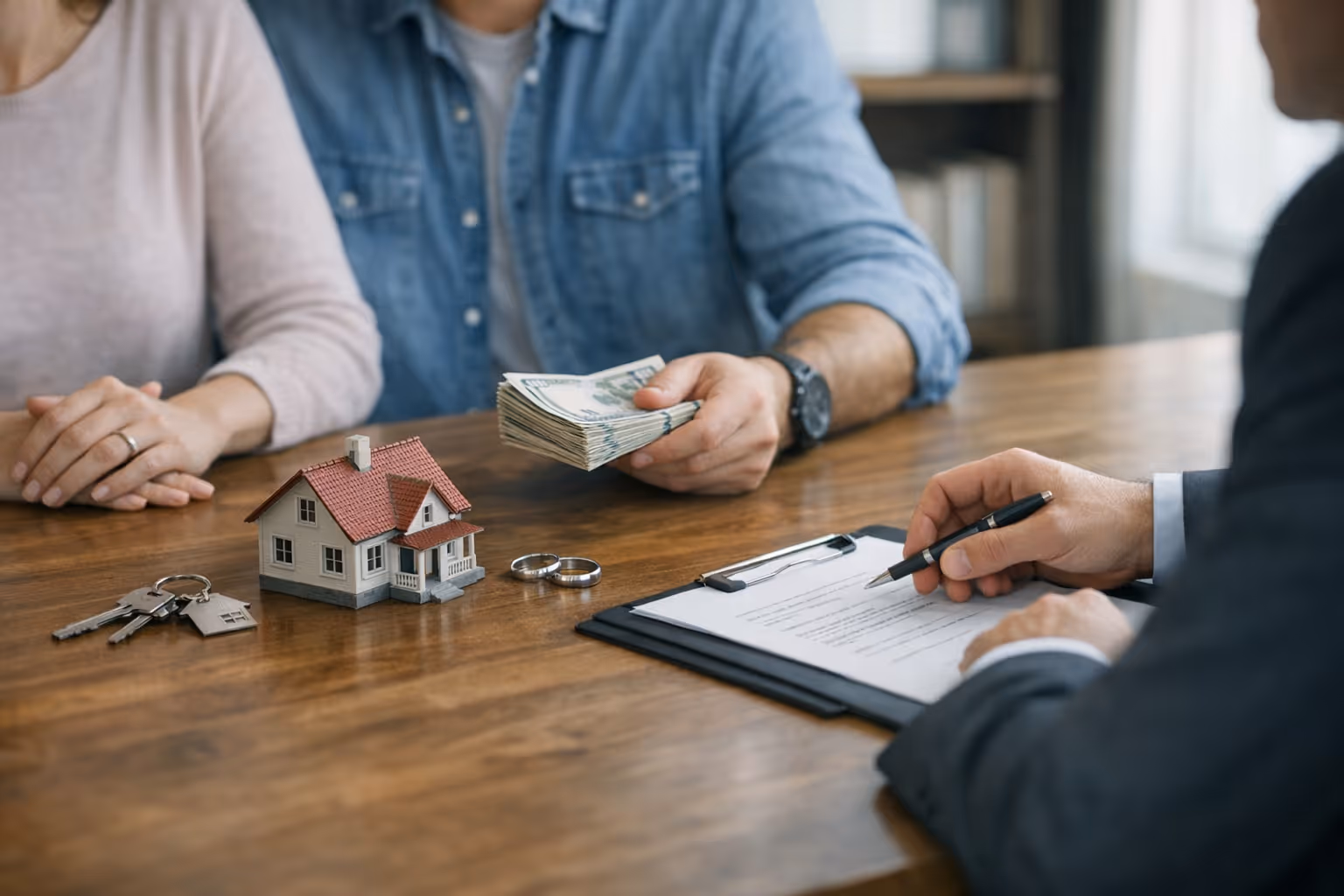 Чия собственост остава имот, придобит по време на брак, но платен от единия съпруг?