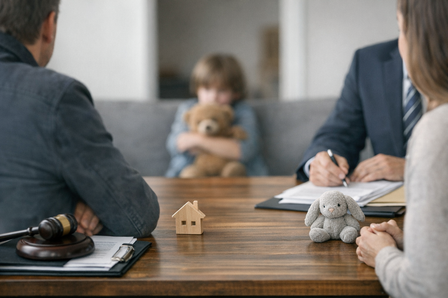 Кога съдът ограничава правото на контакт на единия родител с детето?