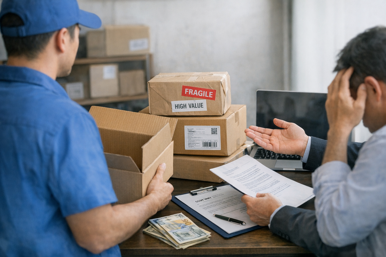 Изгубена куриерска пратка с висока стойност – кой носи имуществената отговорност?