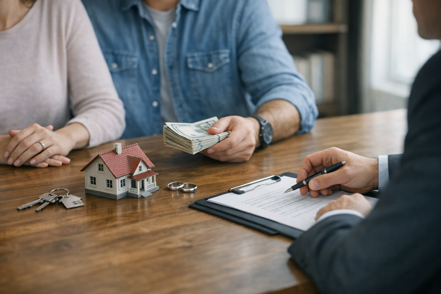 Чия собственост остава имот, придобит по време на брак, но платен от единия съпруг?