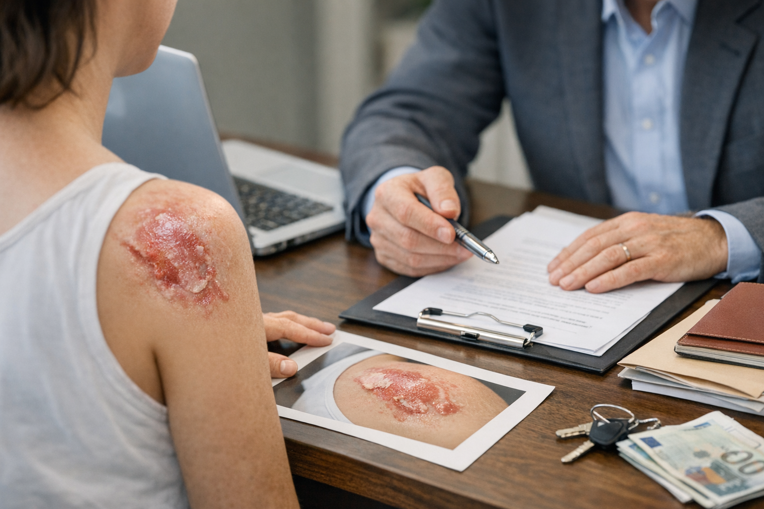 Можно ли требовать компенсацию за ожог после косметической процедуры в Болгарии?