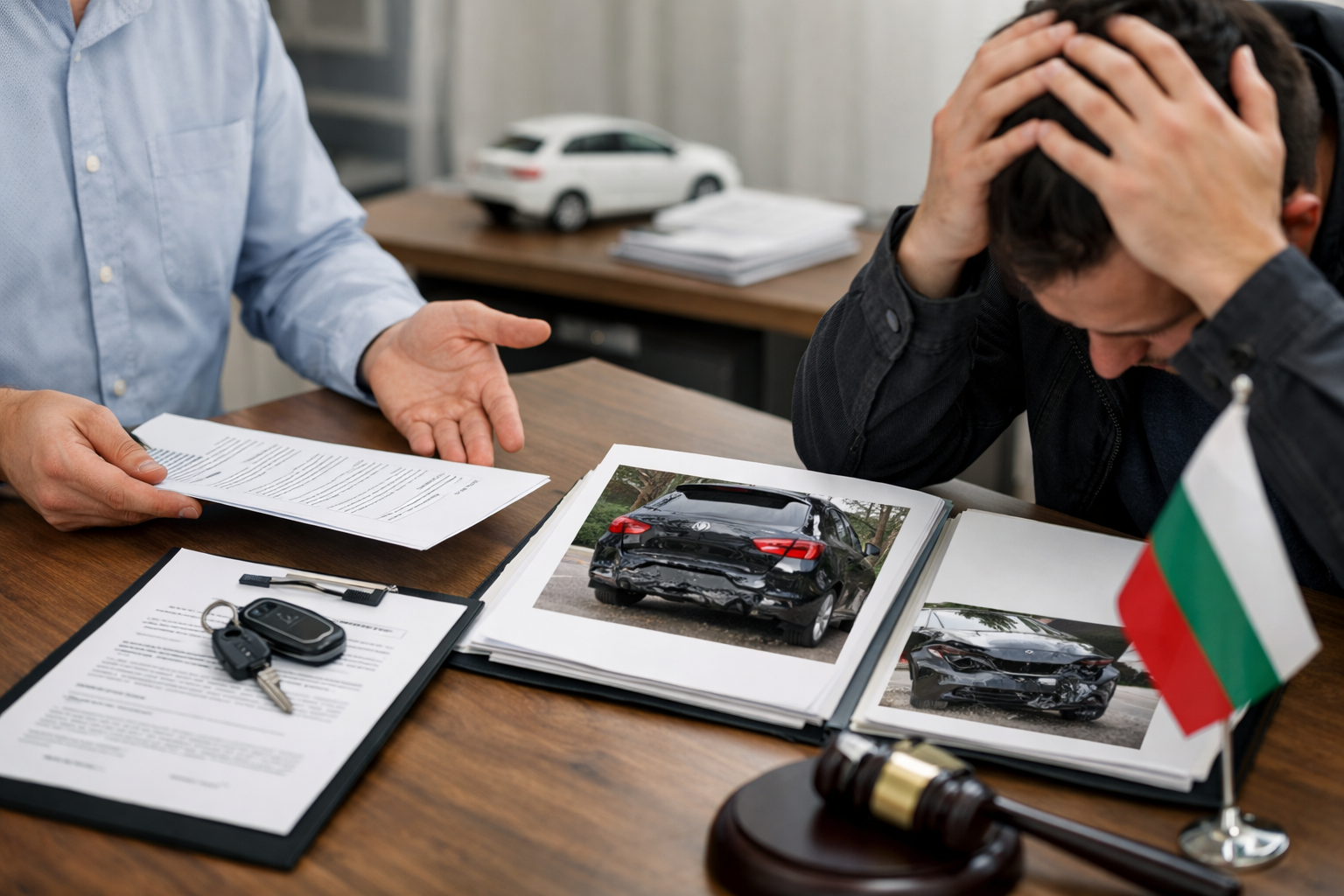 Можно ли расторгнуть договор купли автомобиля в Болгарии при скрытой аварии?