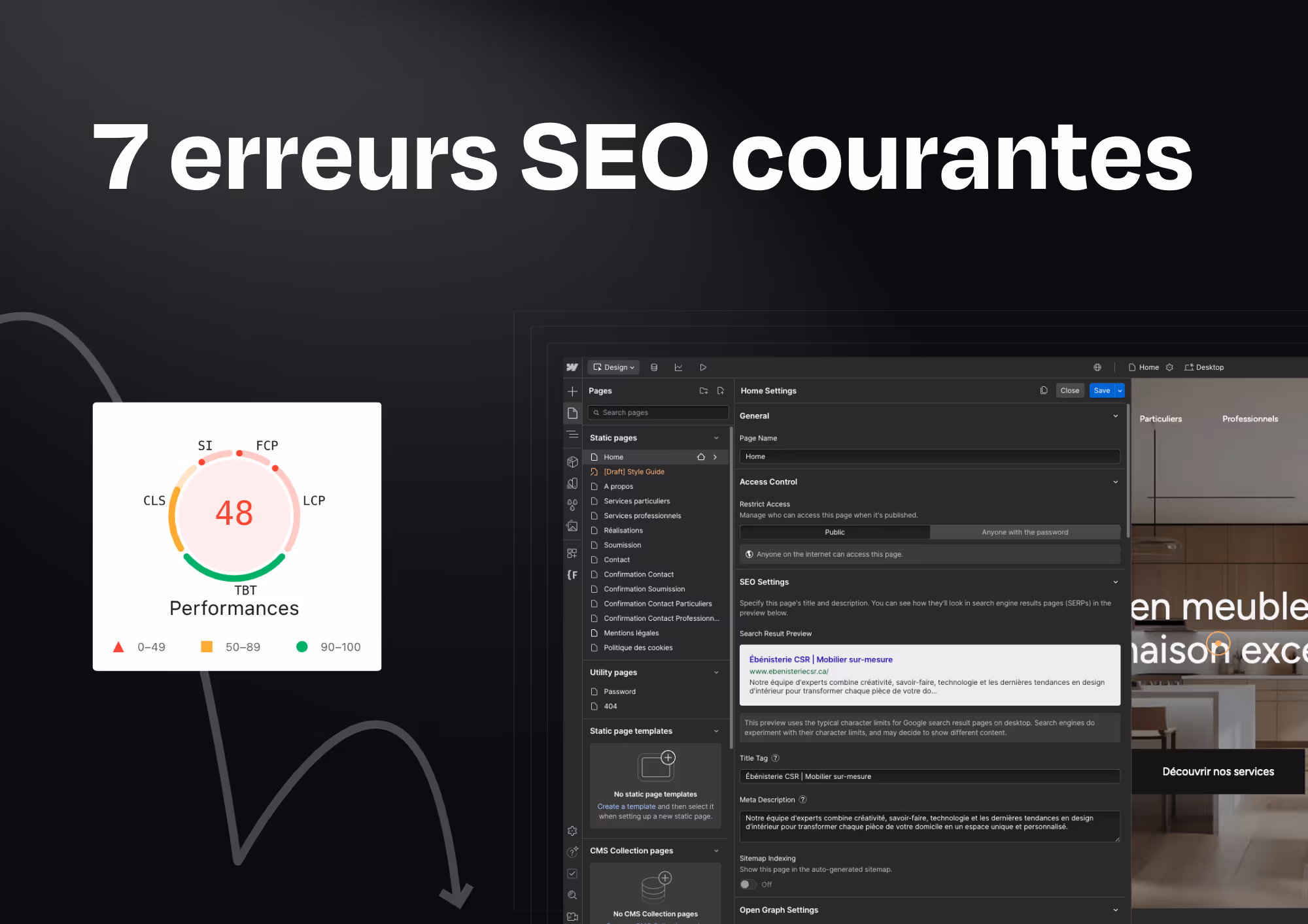 The list of the 7 most common SEO mistakes and how to avoid them to optimize your SEO and boost your online visibility.