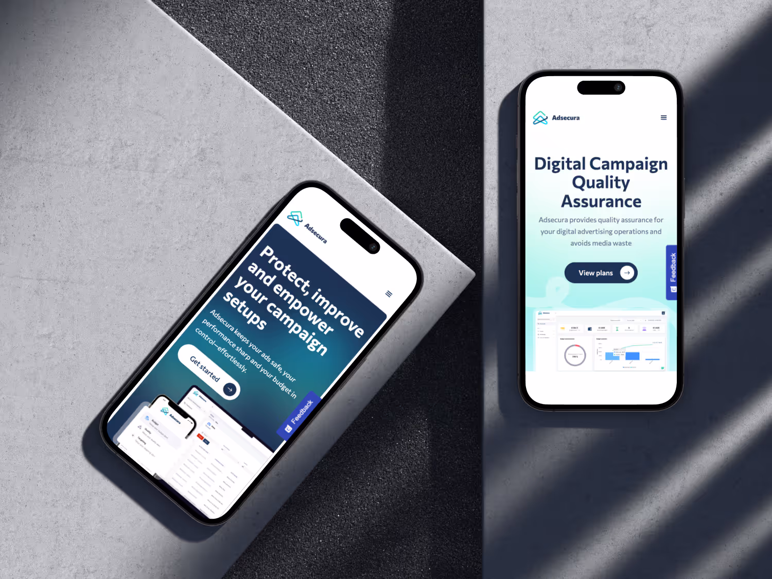 A redesigned website to clarify AdSecura’s offer, strengthen its market credibility, and enable internal teams to manage and evolve the site independently.