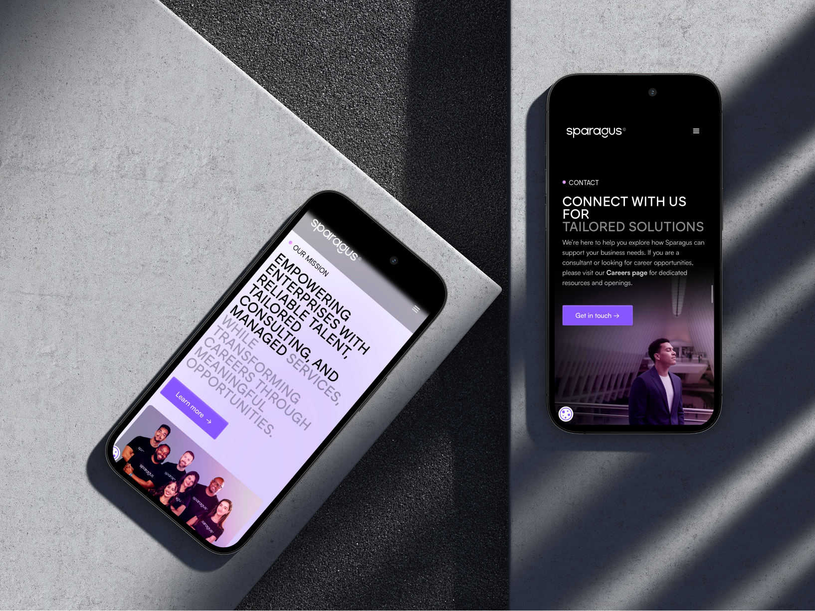 A multilingual Webflow website designed to clarify Sparagus’s services, showcase their new brand identity, and directly support their growth and acquisition goals.
