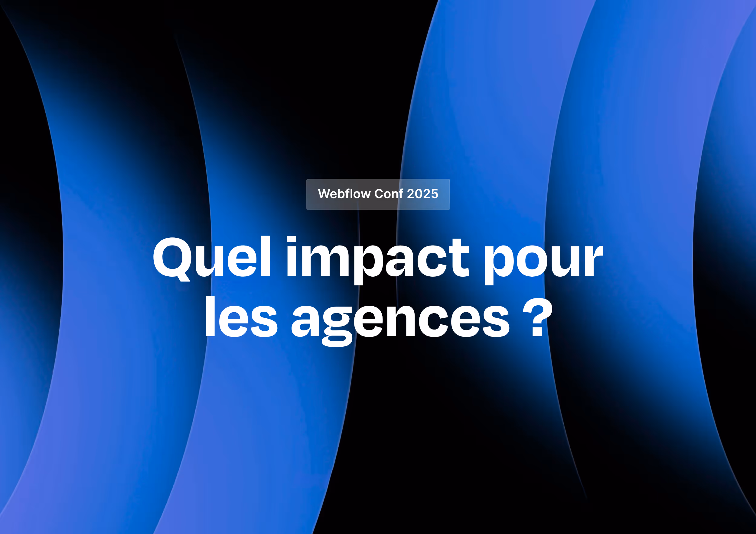 La conférence Webflow vient de se clôturer : IA, collaboration temps réel et nouveau CMS bousculent la création web pour les agences.