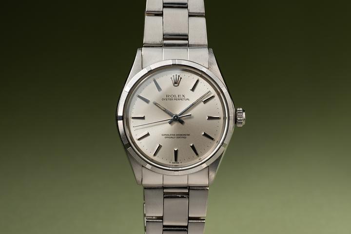 1972 Rolex Oyster Perpetual 1003 Silver Dial