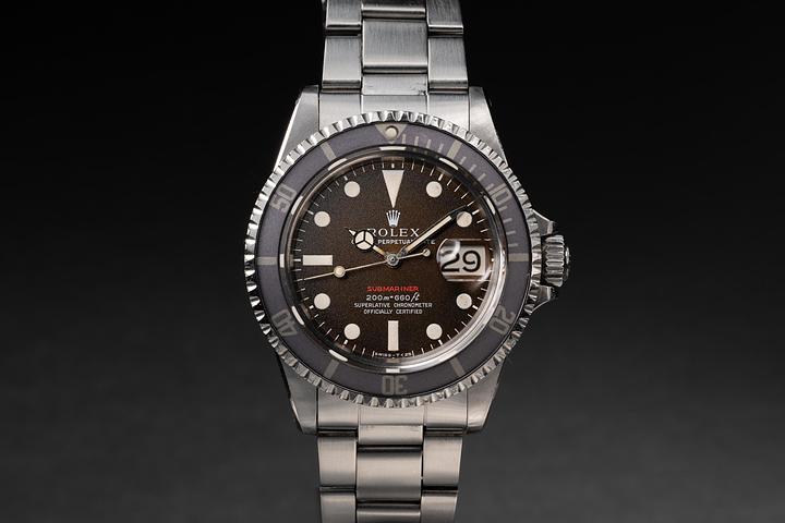 1970 Rolex Red Submariner 1680 MK 2 Meters first Tropical Dial
