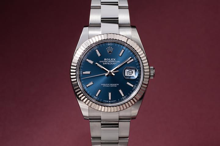 2020 Rolex DateJust 126334 Blue Dial with Papers