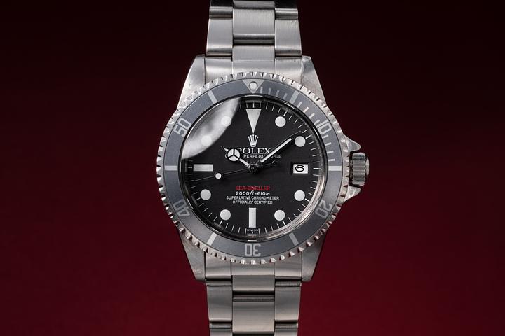 1967 Rolex Sea-Dweller 1665 Single Red Service Dial