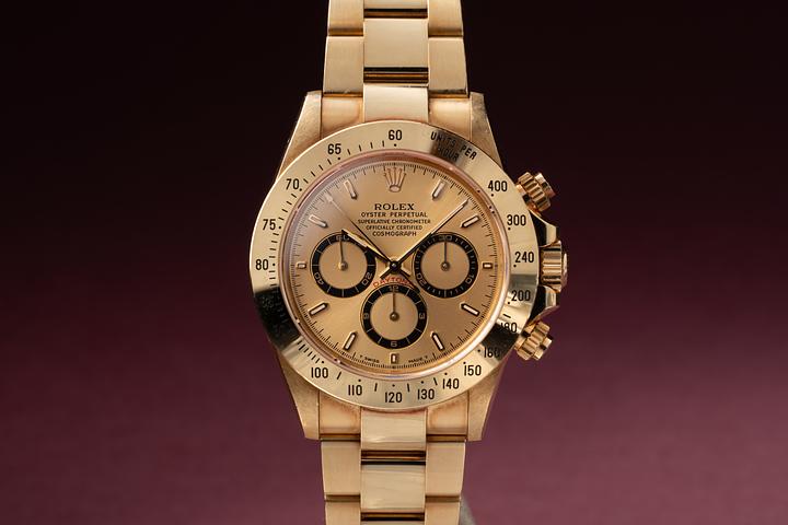 1994 Rolex 18K YG Daytona 16528 with Box and Papers