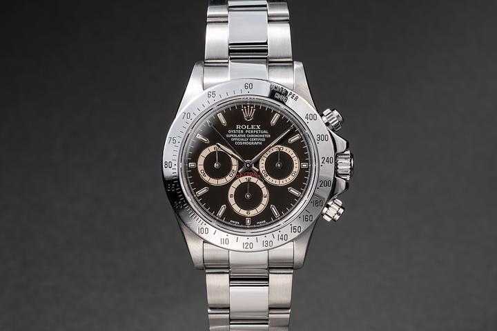 1999 Rolex Zenith Daytona 16520 Black Dial with Papers
