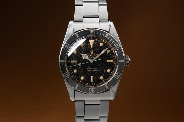 1962 Rolex Submariner 5508 Gilt Chapter Ring Dial