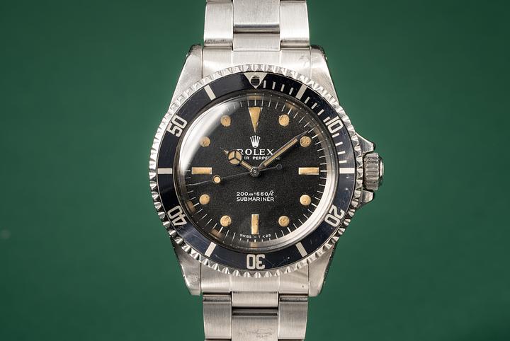 1968 Rolex Submariner 5513 with Papers