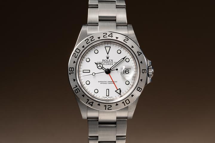 2007 Rolex Explorer II 16570 with 3186 Movement