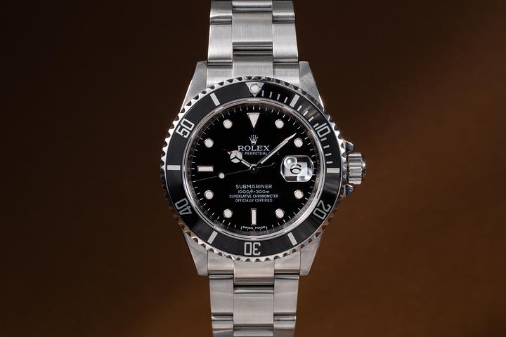 2008 Rolex Submariner 16610 with Papers