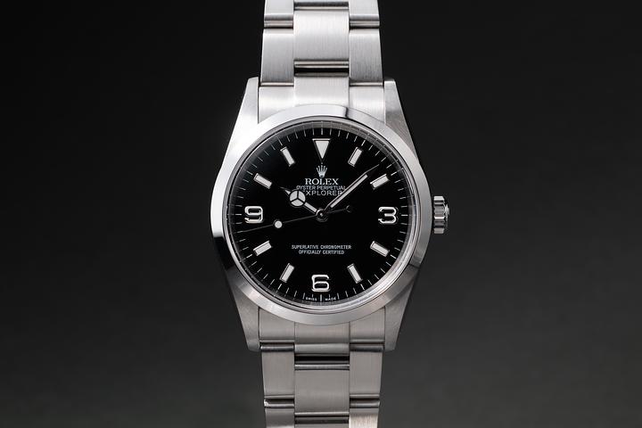 2003 Rolex Explorer 114270 with Service Papers