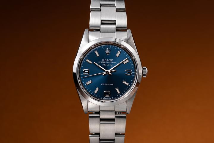 1991 Rolex Air-King 14000 Blue Dial