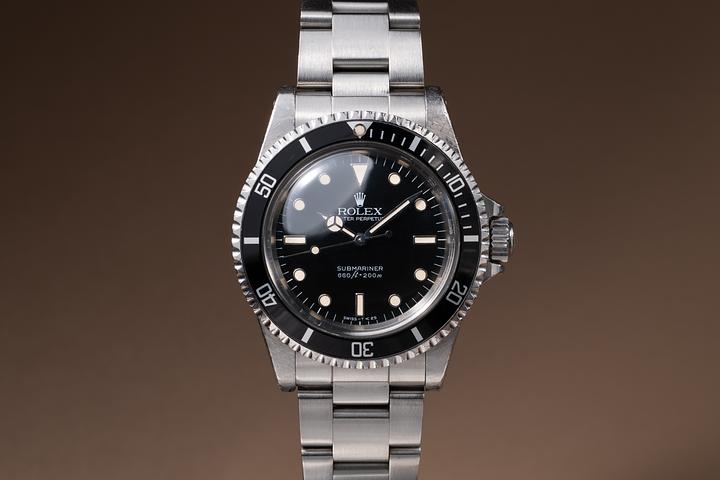 1984 Rolex Submariner 5513 WGS Spider Dial with Box