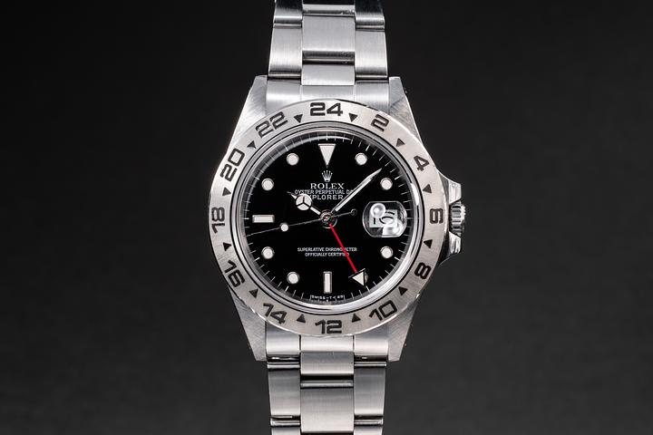1987 Rolex Explorer II 16550 Black Dial