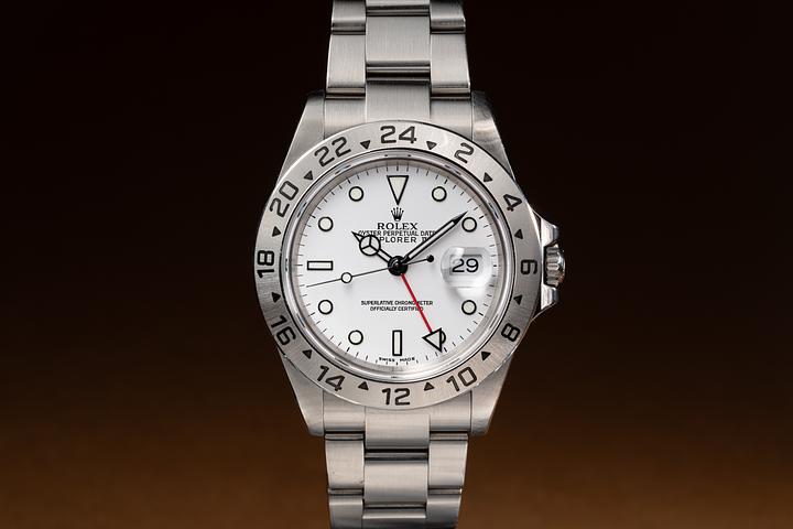 2003 Rolex Explorer II 16570 with Service Papers