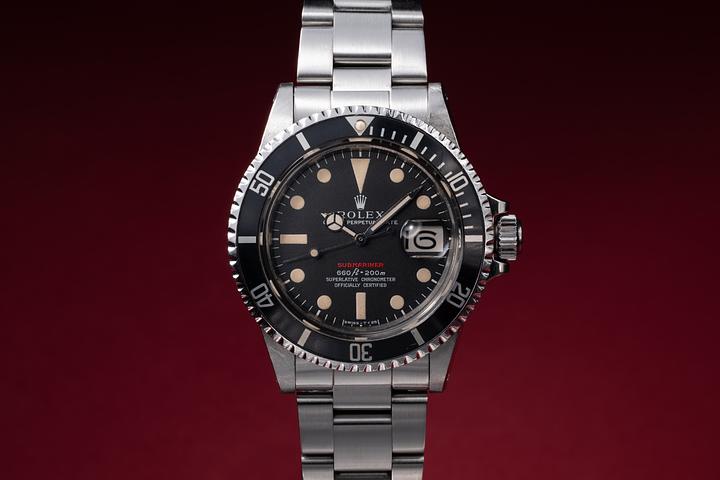 1970 Rolex Submariner 1680 MK 4 Dial with Box and Service Papers