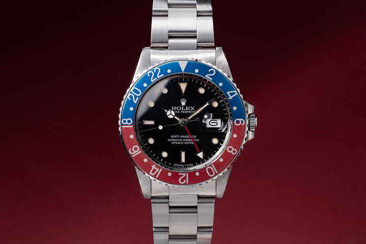 1984 Rolex GMT Master 16750 WGS Spider Mark 1 "No Date" Dial