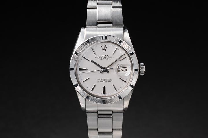 1968 Rolex Date 1501 White Dial
