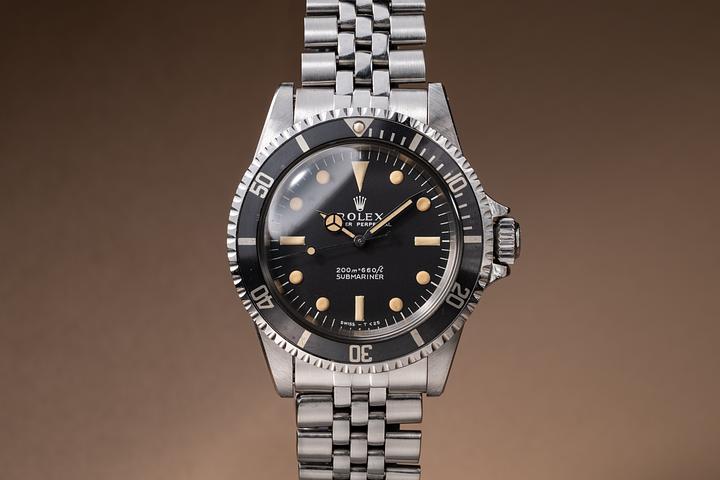 1967 Rolex Submariner 5513 Meters First Dial