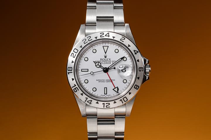 2005 Rolex Explorer II 16570 with Box & Papers