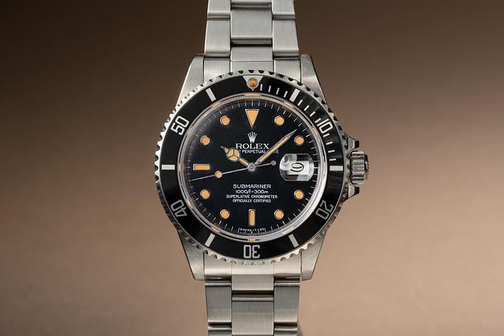 1985 Rolex Submariner 16800 WGS Dial