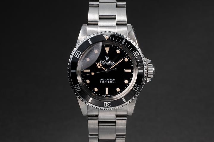 1984 Rolex Submariner 5513 Glossy WGS Dial