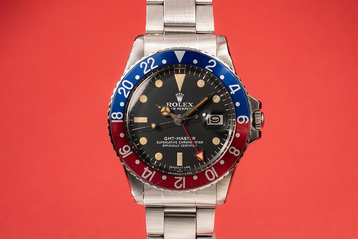 1972 Rolex GMT-Master 1675 MK 4 Dial