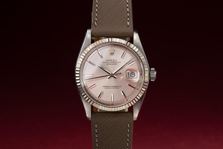 1978 Rolex DateJust 1601 Silver Dial with Service Papers