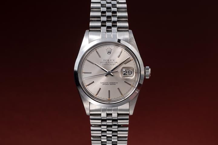 1981 Rolex DateJust 16000 Silver Dial