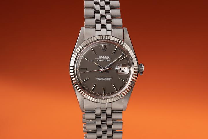 1972 Rolex DateJust 1601 Grey Dial