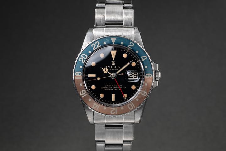 1964 Rolex GMT-Master 1675 Gilt Dial