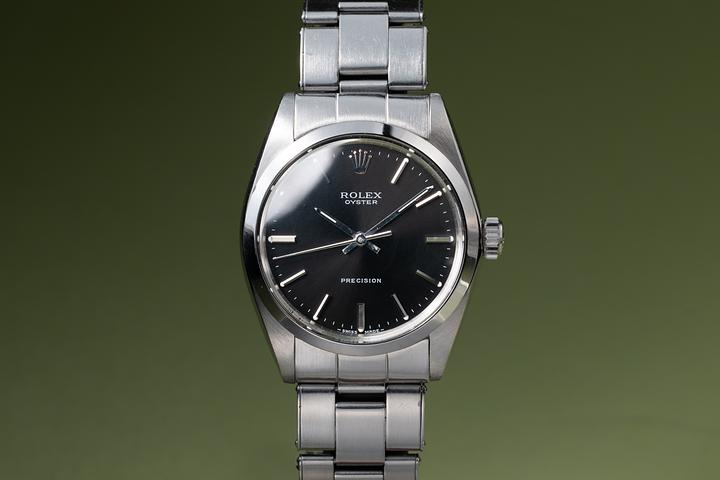 1967 Rolex Oyster 6426 Black Dial with Service Paper